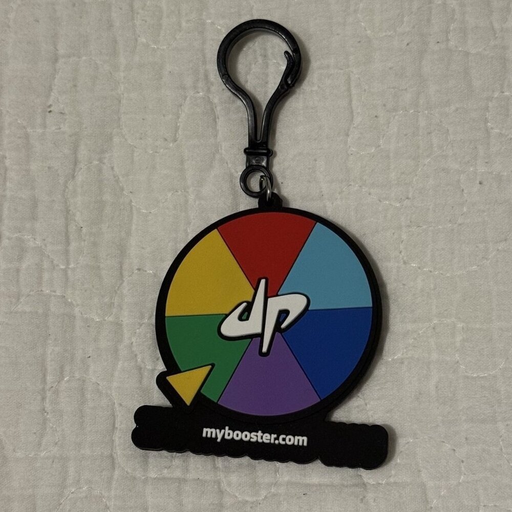 Wheel Unfortunate Dude Perfect KeyChain RARE Bag Backpack Keys Accessory Glasses - Picture 2 of 3